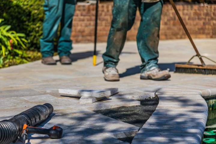 Pose de carrelage extérieur Chauny