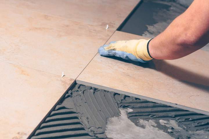 Pose de carrelage intérieur Chauny